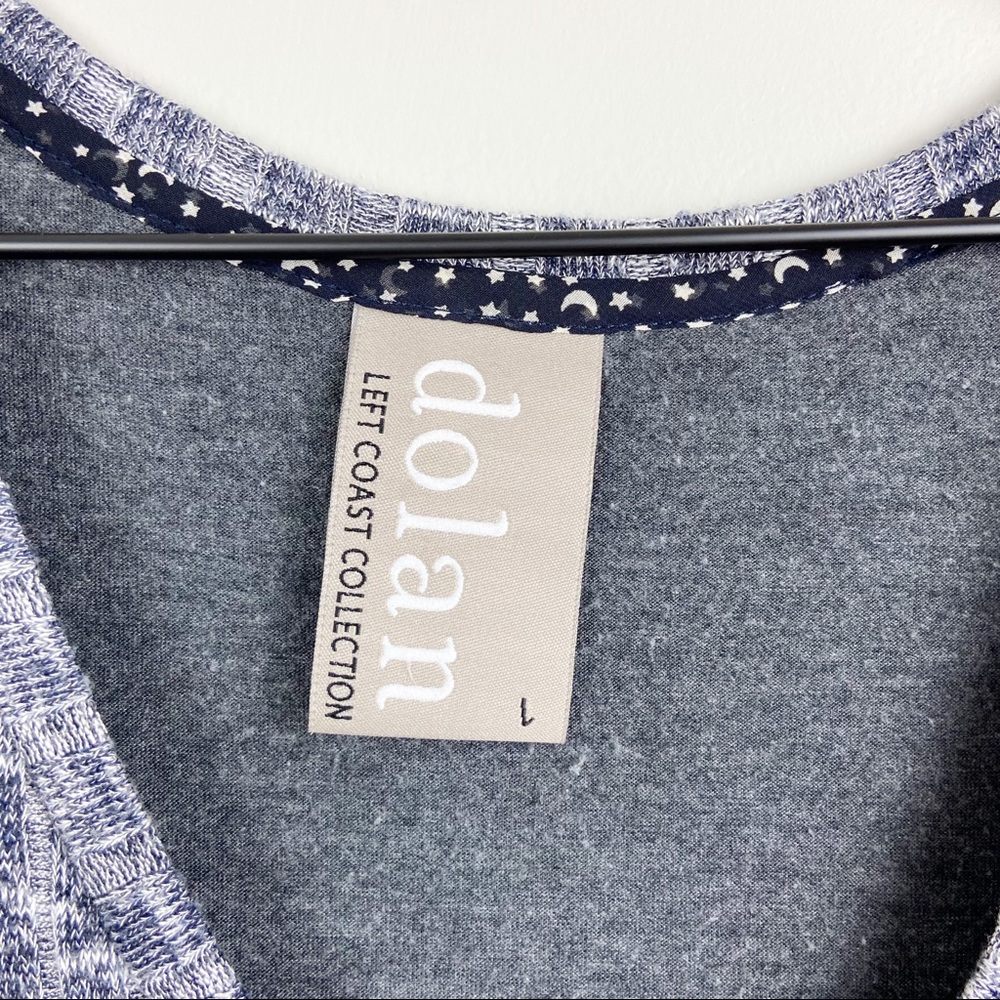 Anthropologie Heather Gray V-Neck Ribbed Mini Dress - Picture 3 of 9